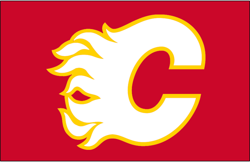 Calgary Flames 2018-Pres Jersey Logo iron on heat transfer